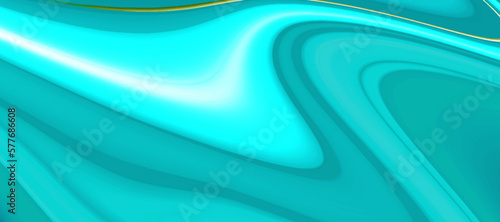 Abstract blue smooth liquid texture background.	