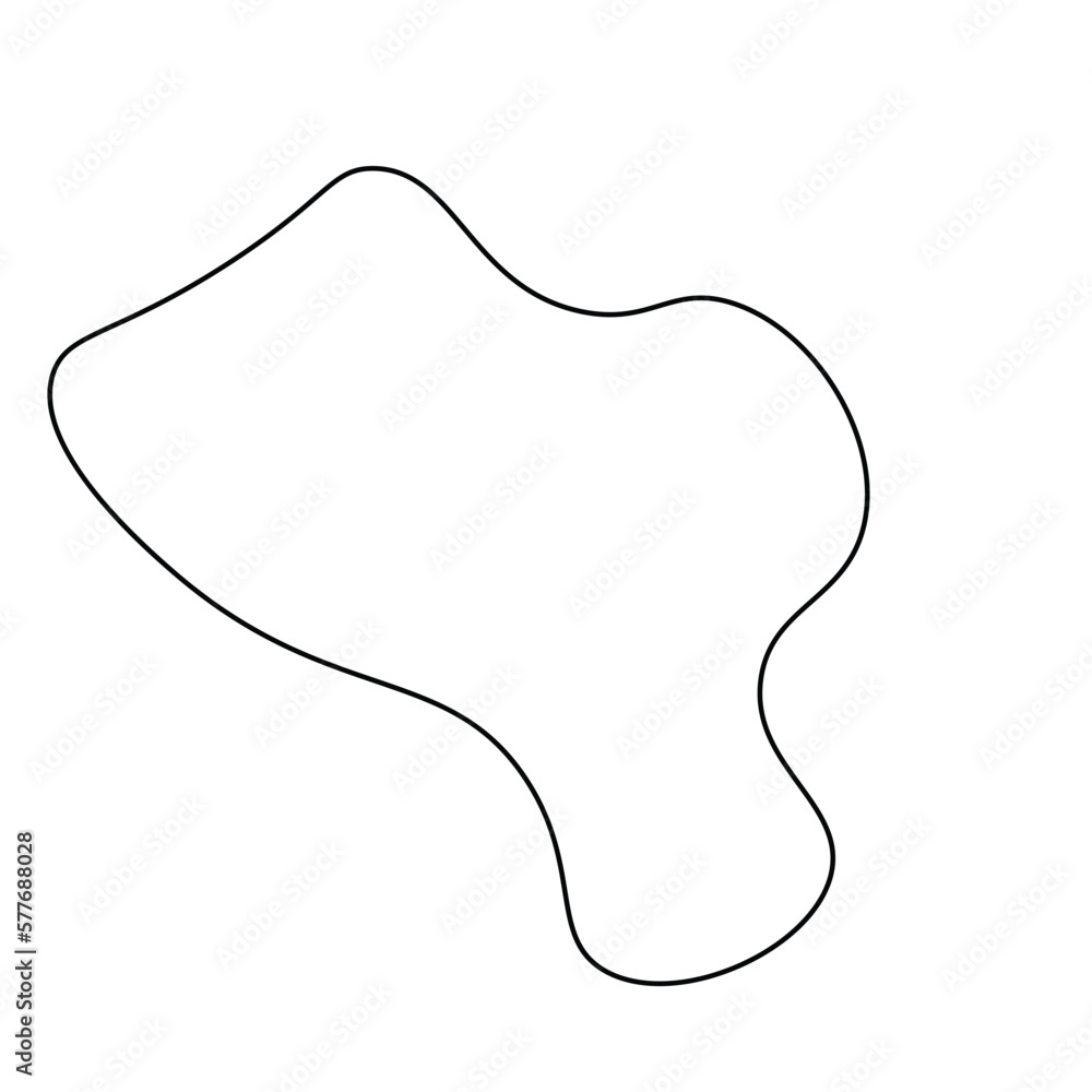 Vector Abstract Shape Lineart Vector Abstract Shape Lineart