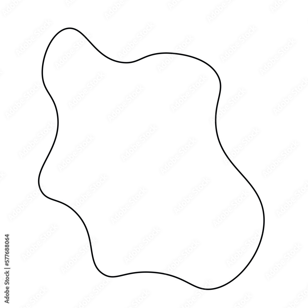 Vector Abstract Shape Lineart Vector Abstract Shape Lineart