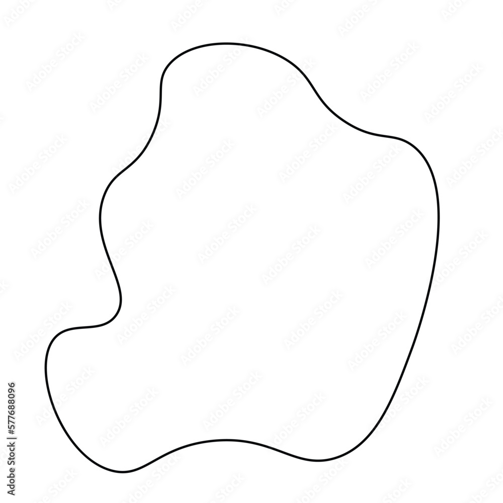 Vector Abstract Shape Lineart Vector Abstract Shape Lineart