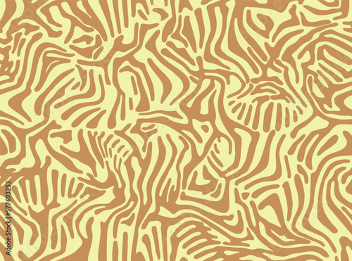 Tableau sur toile Zebra skin pattern