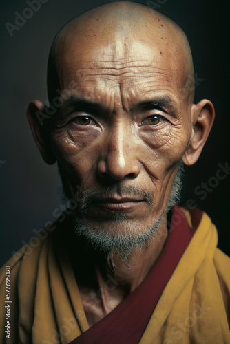 Serenity: A Portrait of a Buddhist Monk © daniossorio