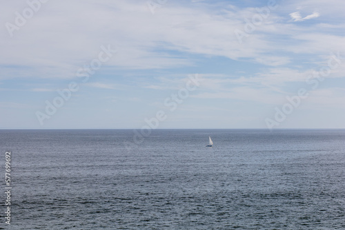 sailboat on the sea © BrunaNS