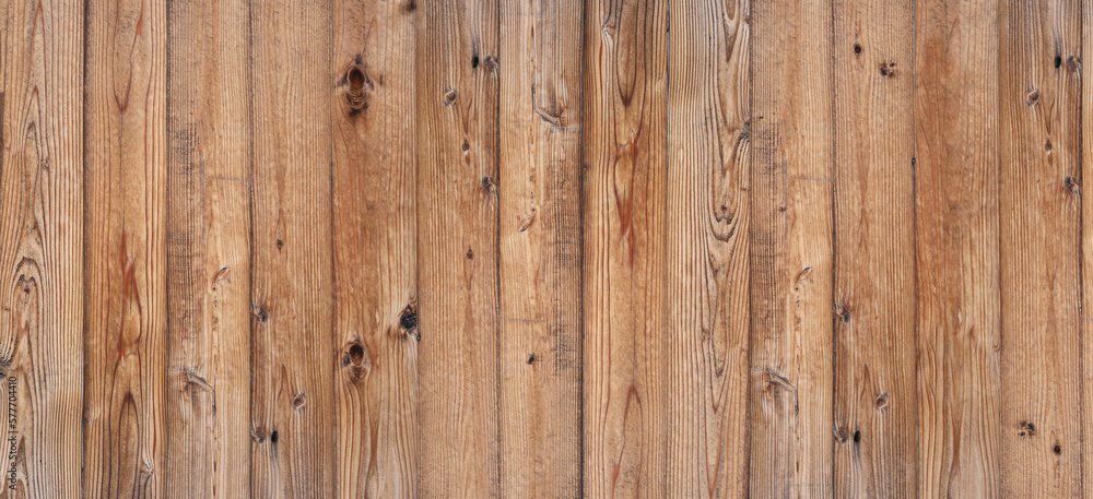 Brown Vintage wooden boards of plank background.