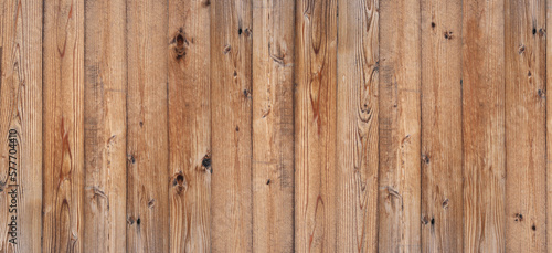 Obraz na płótnie Brown Vintage wooden boards of plank background. w salonie