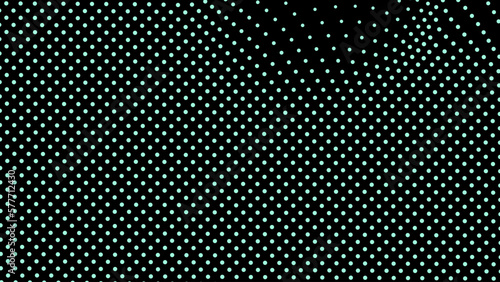 Dome-shaped protrusion part seine by stretching mesh for the illusion three-dimensional deformation of the surface. Screen media video trippy. Mesh LCD display. Scale size different hole space.