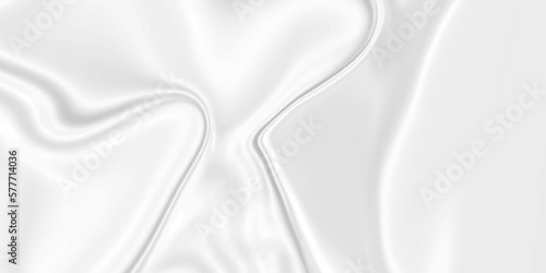 White silk background . White satin background texture . abstract background luxury cloth or liquid wave or wavy folds of grunge silk texture material or shiny soft smooth luxurious .