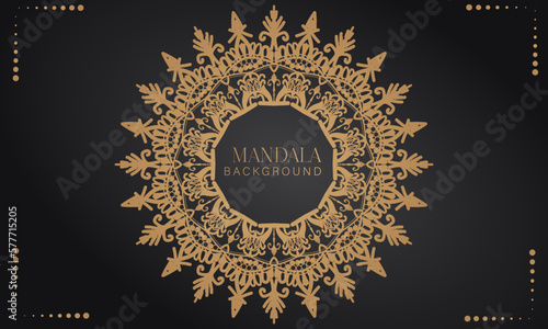 Ornamental Luxury Mandala Design Background
