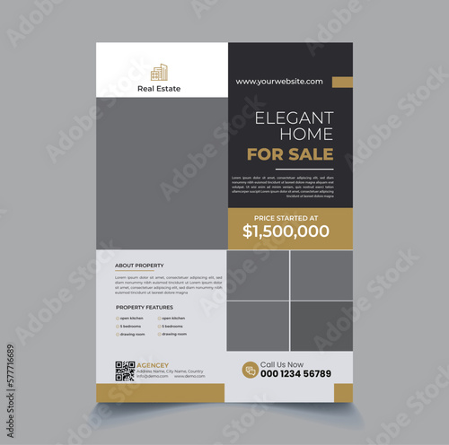 Real Estate Flyer template