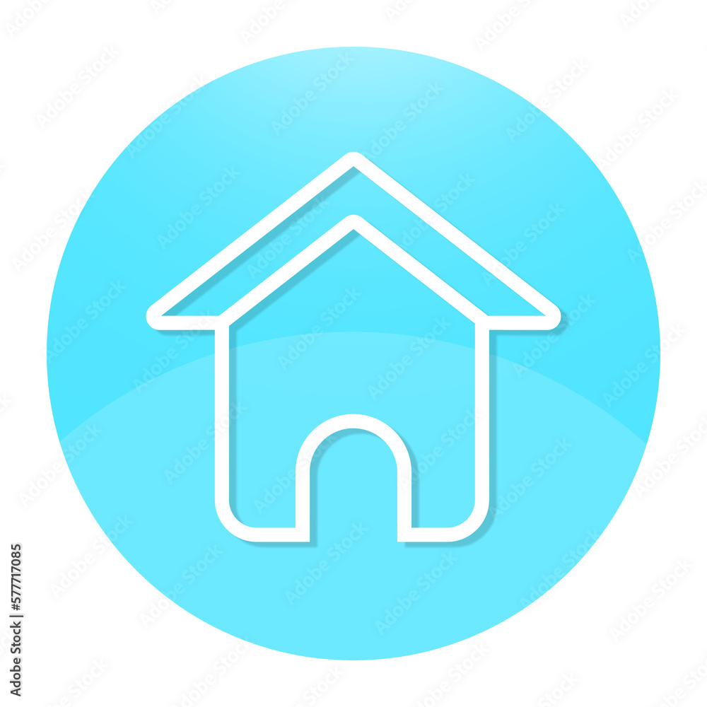 blue home icon circle blue home icon circle