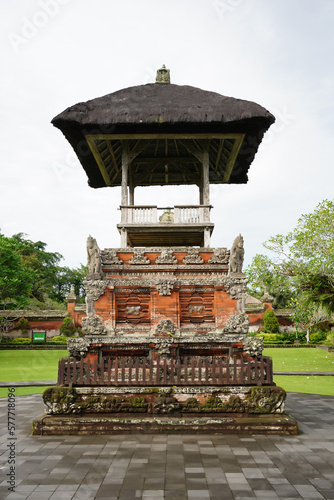 Pelinggih, a place of worship in the Taman Ayun Temple Complex, Mengwi Royal Family Temple in Mengwi Bali