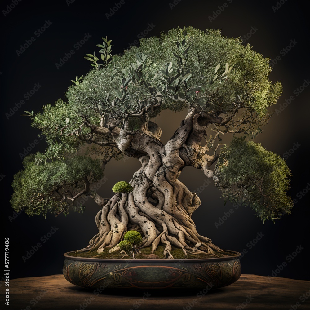 bonsai tree - Generative AI
