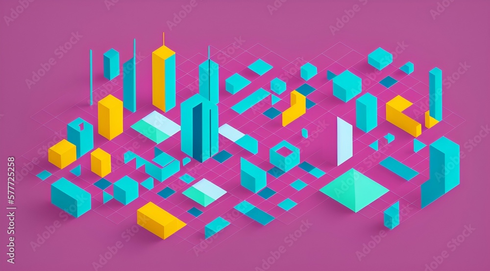 Abstract Geometric Shapes. modern, bauhaus Abstract Geometric Shapes. modern, bauhaus