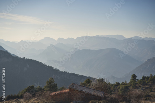 morning in the mountains