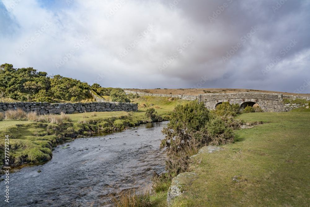 Obraz premium Lower Cherrybrook bridge Dartmoor