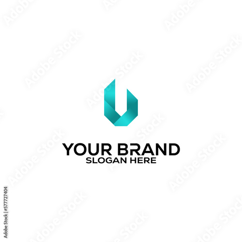 Free Download u logo. arrow logo. modern
 - GFXLoad