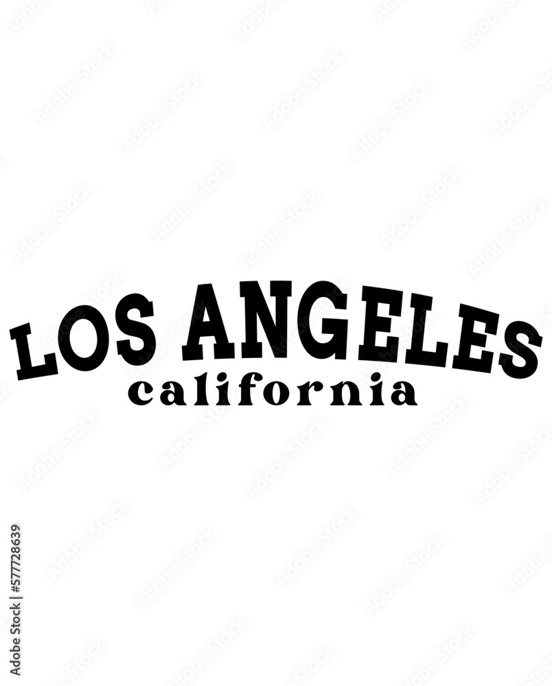 Los Angeles svg design