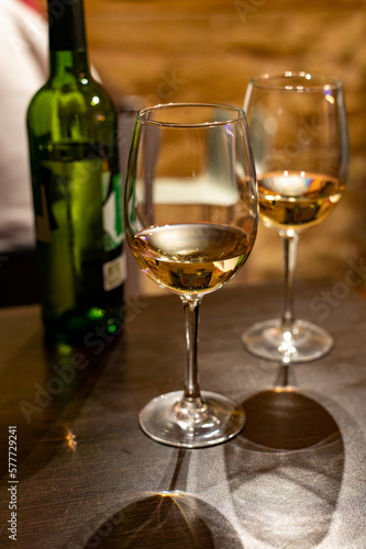 Tasting of different rioja wines  visit of winery cellars  Rioja wine making region  Spain
