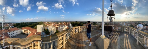 Foto panoramica palazzo borromeo di Cesano maderno