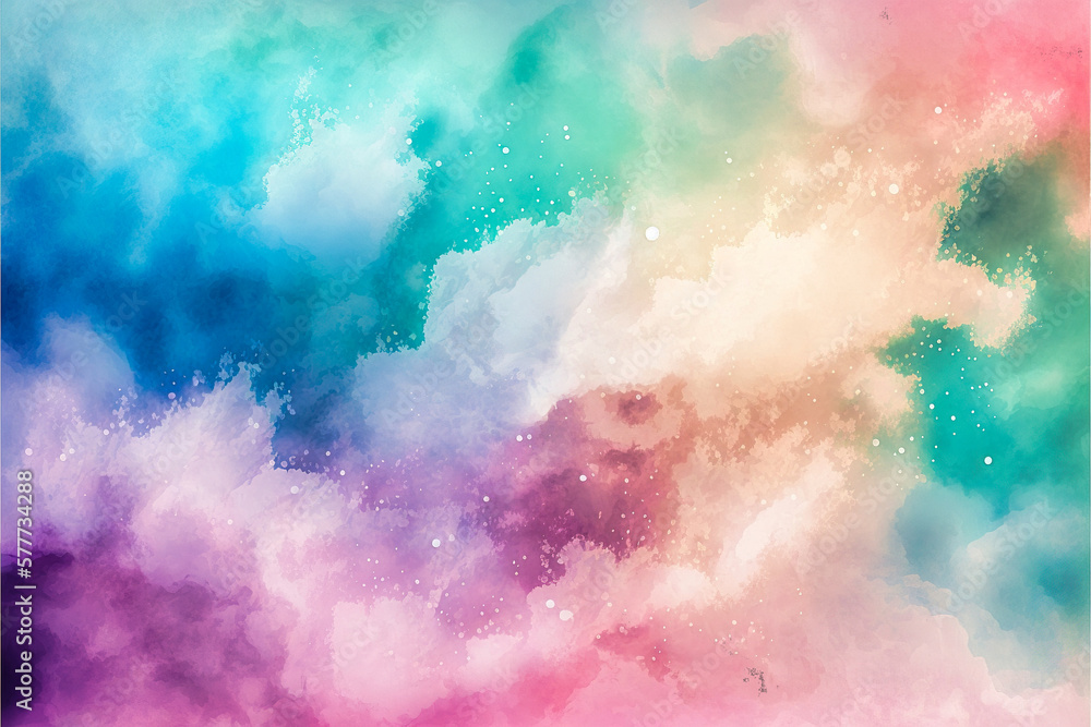 Fototapeta premium Abstract 3D Backgroud. Wallpaper. Art. Colorful waves. Poster or canva.