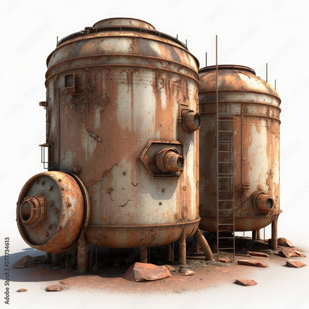 Decaying Fuel Storage The Environmental Hazards of Abandoned Rusted Gas