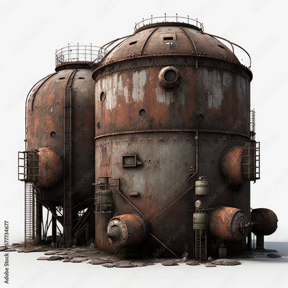 Decaying Fuel Storage The Environmental Hazards of Abandoned Rusted Gas