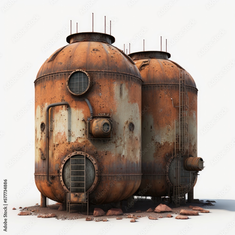 Decaying Fuel Storage The Environmental Hazards of Abandoned Rusted Gas