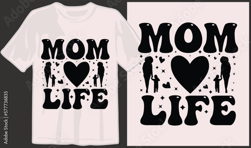 Mother's day, mom, mama, family, mommy svg t shirt designs and print on demand