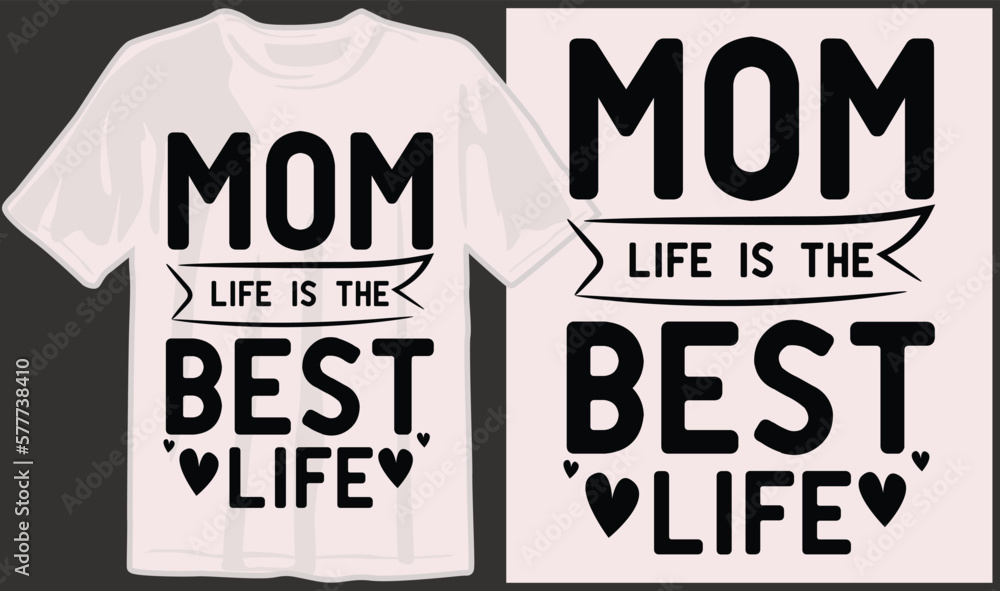 Fototapeta premium Mother's day, mom, mama, family, mommy svg t shirt designs and print on demand