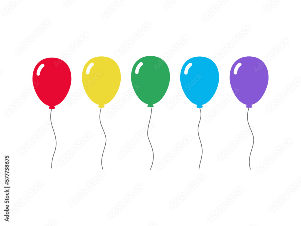 Party balloons icon. Line, glyph and filled outline colorful version, Birthday balloon outline and filled vector sign. Symbol, logo illustration. Different style icons set. Vector graphics Party balloons icon. Line, glyph and filled outline colorful version, Birthday balloon outline and filled vector sign. Symbol, logo illustration. Different style icons set. Vector graphics