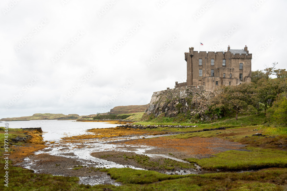 The Dunvegan Castle in the Isle of Skye, Scotland