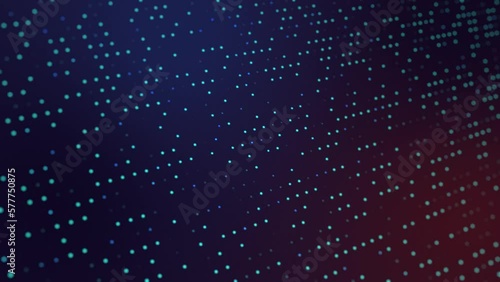 Colorful Dots Background Seamless Looping Motion