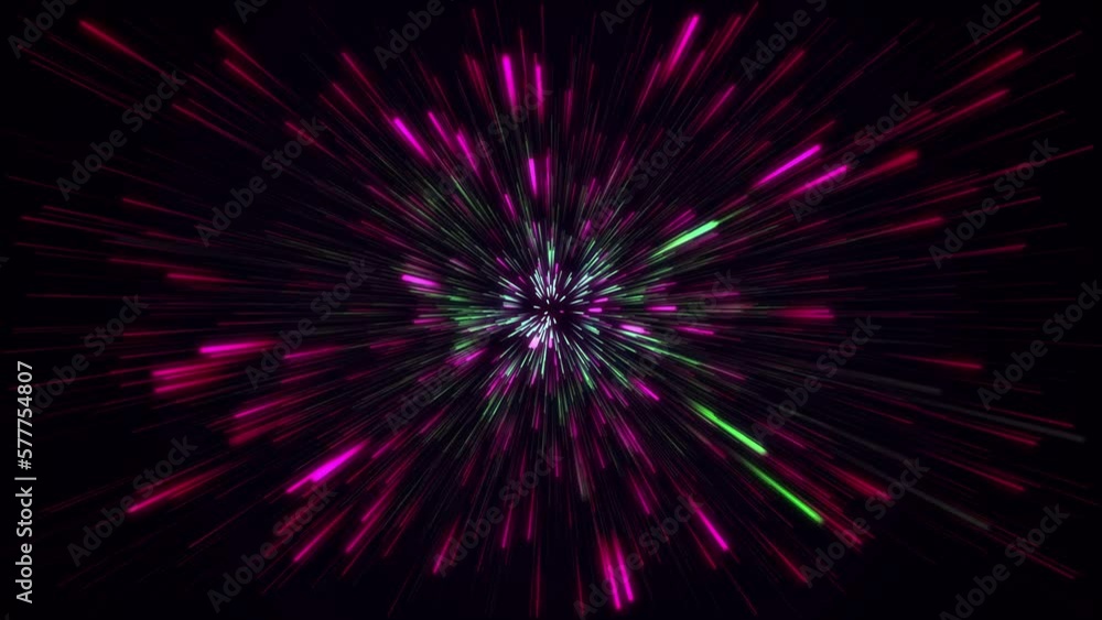 Abstract, amazing, beautiful and neon lines move endlessly toward the viewer. An explosion of colorful and monochromatic neon parts and their movement toward the camera. Lots of lines flying forward Abstract, amazing, beautiful and neon lines move endlessly toward the viewer. An explosion of colorful and monochromatic neon parts and their movement toward the camera. Lots of lines flying forward