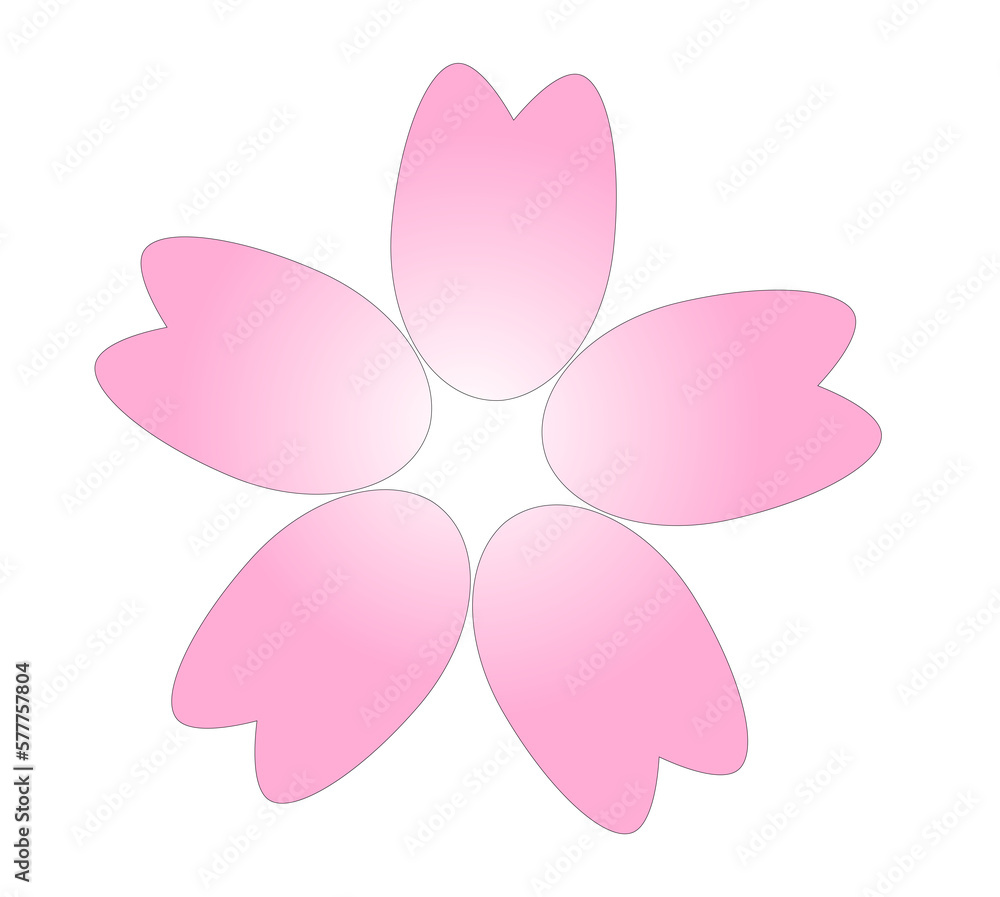 sakura pink gradient cute minimal decoration for spring and japanese kawaii cherry blossom sakura pink gradient cute minimal decoration for spring and japanese kawaii cherry blossom