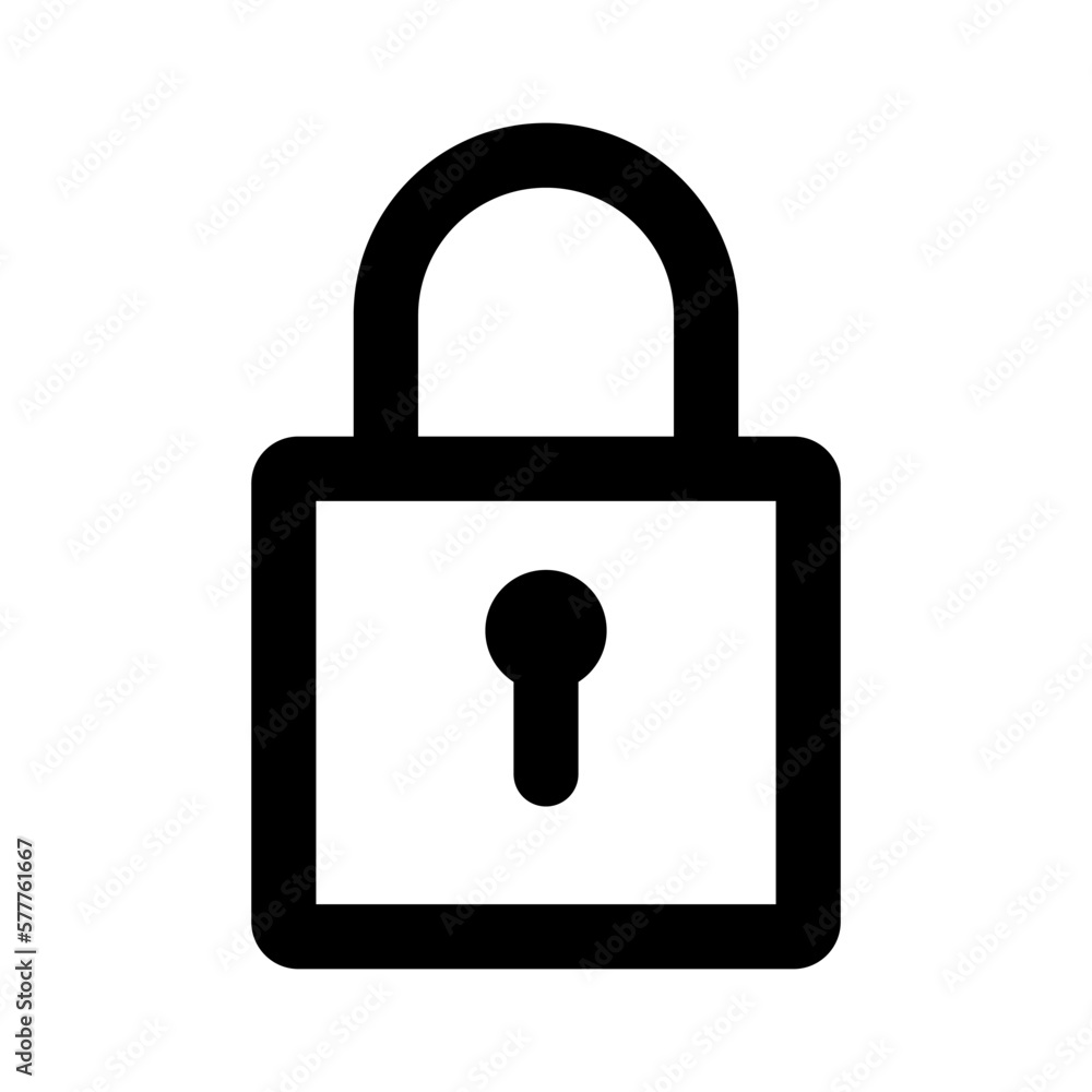 padlock icon vector logo template, secure icon padlock icon vector logo template, secure icon