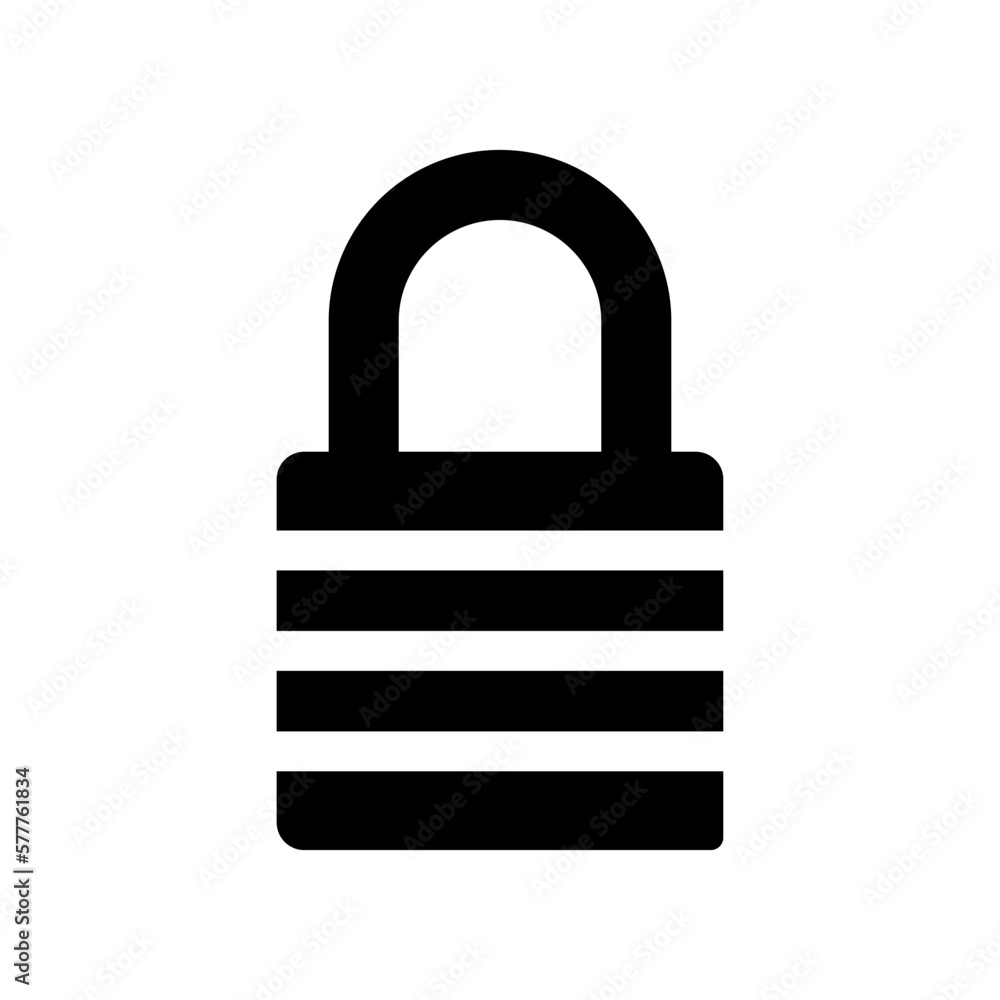 padlock icon vector logo template, secure icon padlock icon vector logo template, secure icon