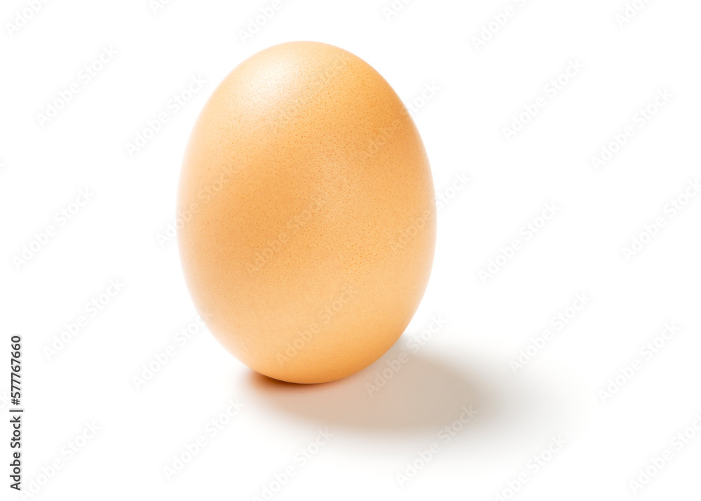 Chicken egg, isolated on white background. Easter concept, space for text. Chicken egg, isolated on white background. Easter concept, space for text.