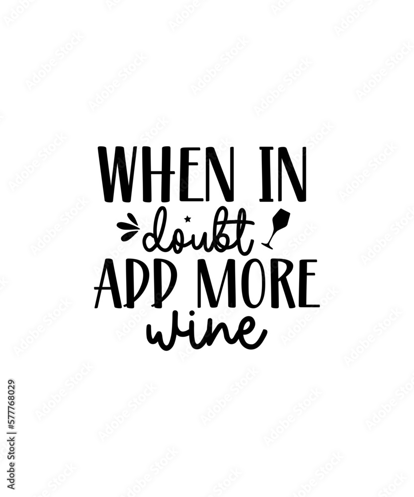 Wine SVG Bundle, Wine Lover Svg, Funny Wine Quotes Svg, Sassy Wine