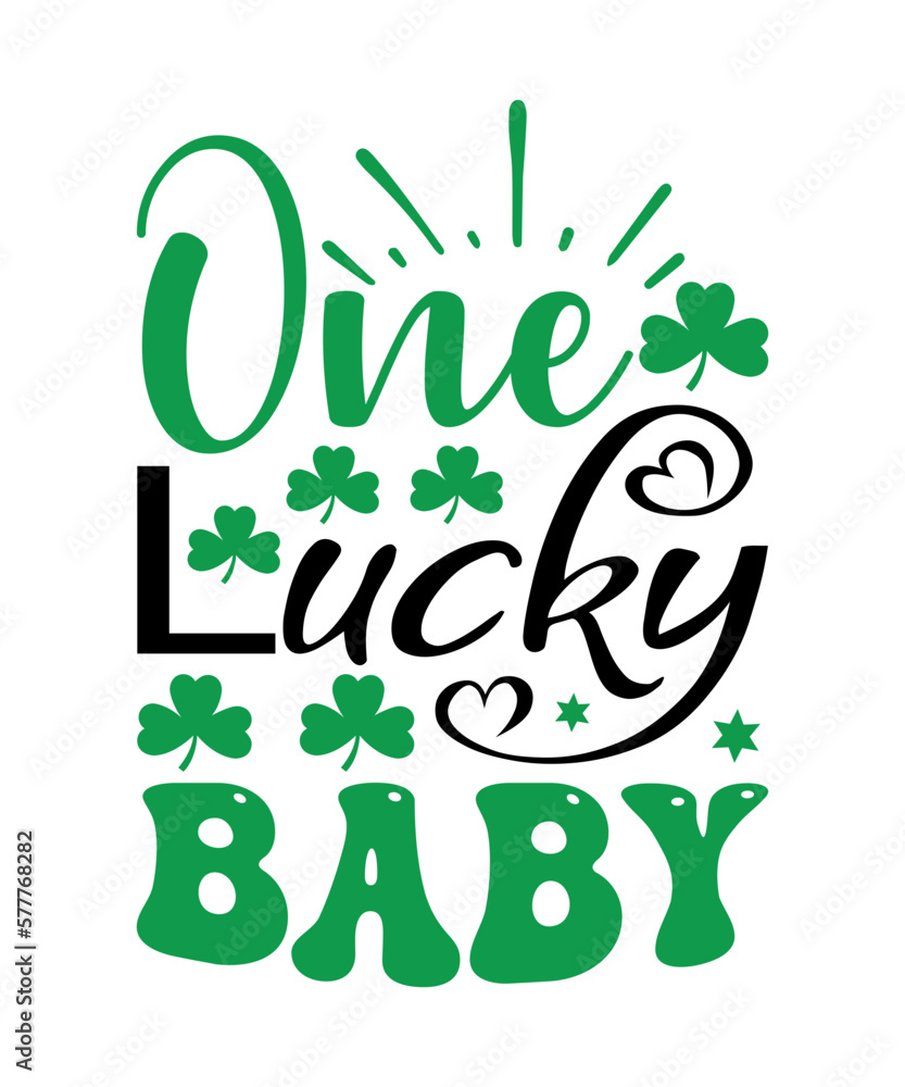 Naklejka premium St. Patrick's Day SVG Bundle, St Patrick's Day Quotes, Gnome SVG, Rainbow svg, Lucky SVG, St Patricks Day Rainbow, Shamrock,Cut File Cricut