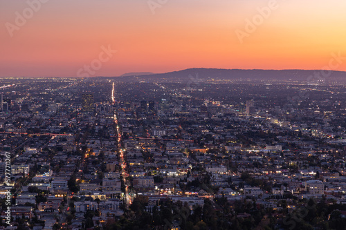Los Angeles at Sunset