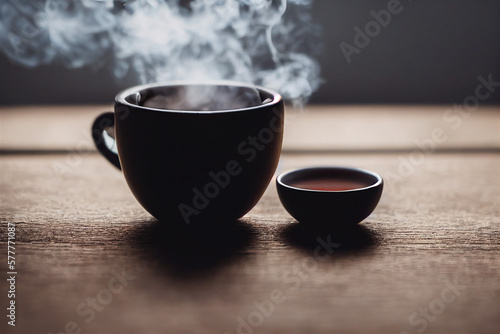 cup of hot tea
