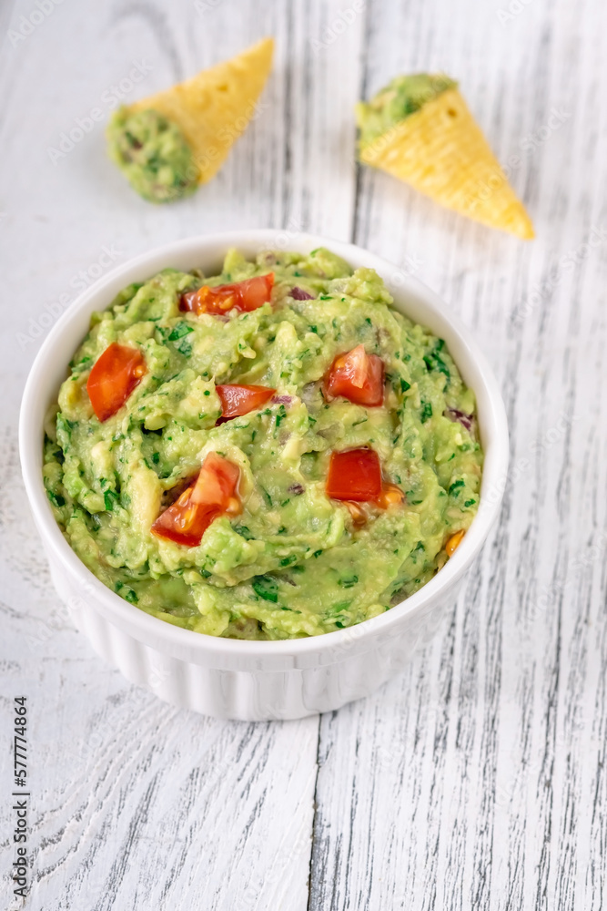 Bowl of guacamole Bowl of guacamole