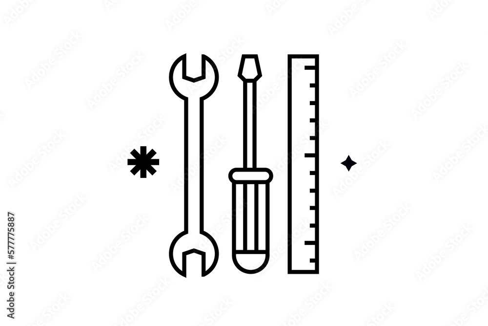 Minimalistic Surveyor vector illustration in flat style design. Geometric engineer icon for website, mobile app, ui ux design, web design, business, marketing, landing page, web development concept Minimalistic Surveyor vector illustration in flat style design. Geometric engineer icon for website, mobile app, ui ux design, web design, business, marketing, landing page, web development concept