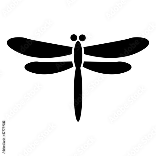 dragonfly icon illustration vector