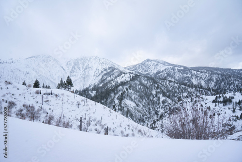 snow covered mountains, © Christian
