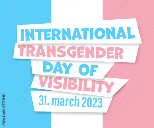 Design for international transgender day