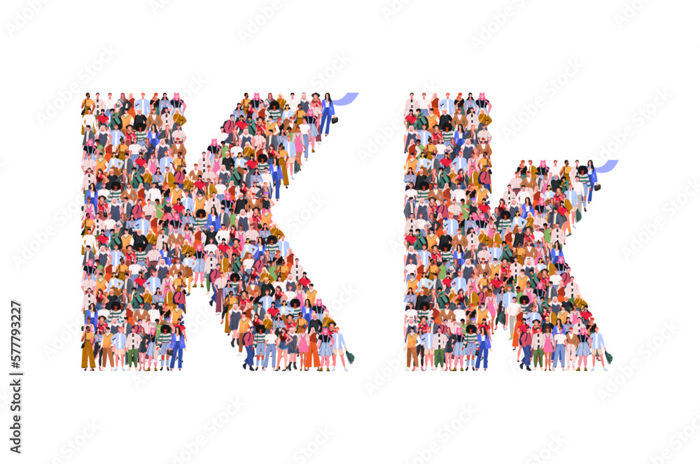 large-group-of-people-in-letter-k-form-people-standing-together-a