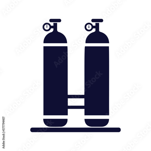 oxygen cylinder icon