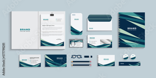 Corporate identity set template, Business stationery set, eps © qualityassure100