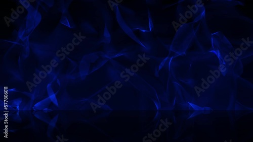 Abstract Design Background_Fractal_Silk_FlowupB_floor_blue